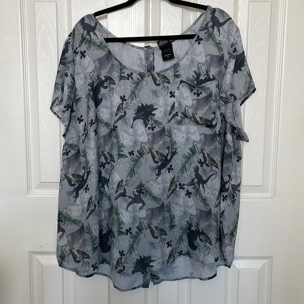 Torrid Jurassic Park Blouse